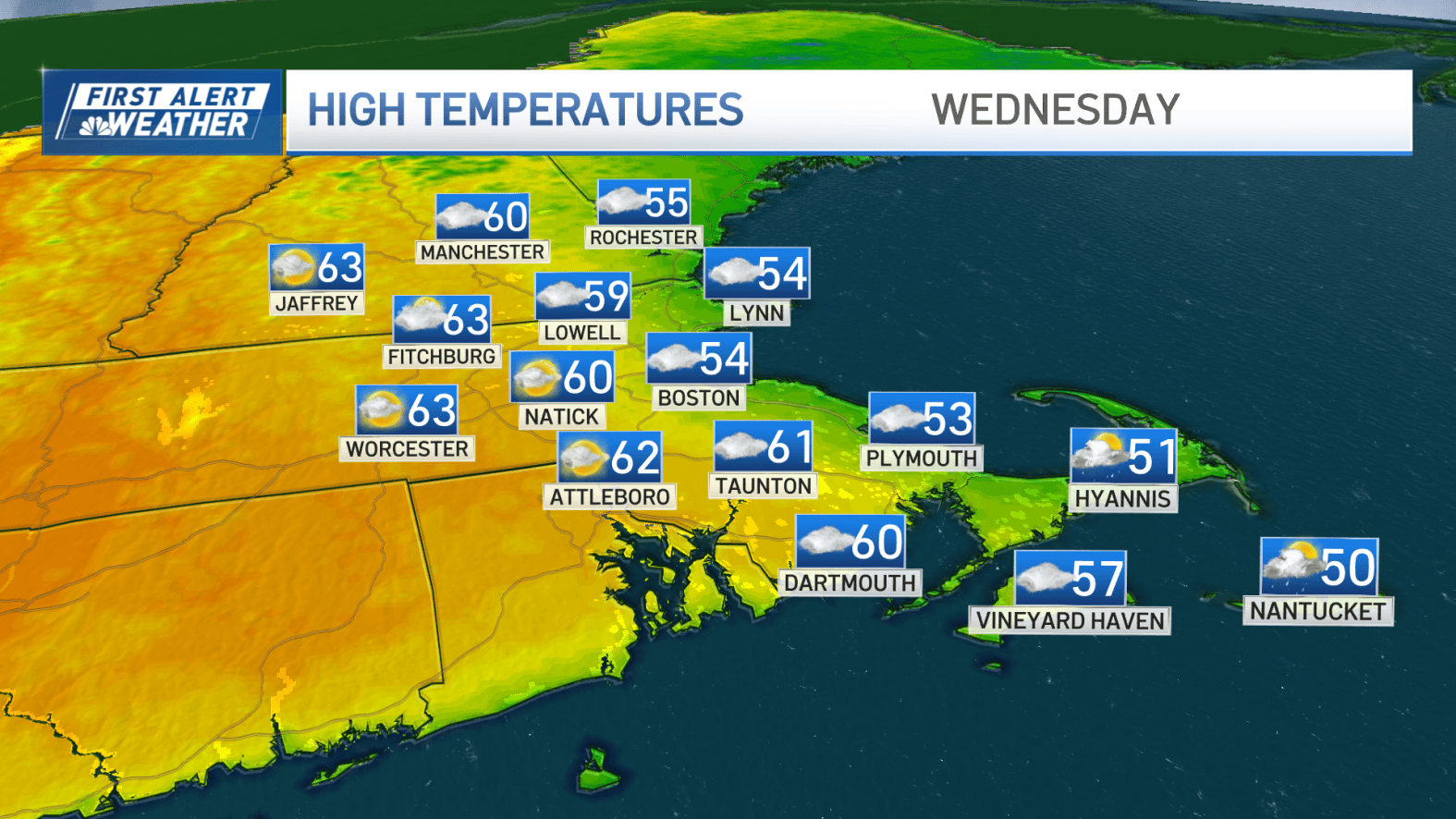 Boston Rador Boston weather today: Rain moves in late (live radar) – NBC Boston