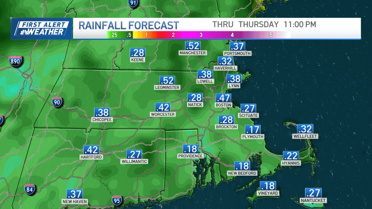 Boston Rador Boston weather today: Rain moves in late (live radar) – NBC Boston
