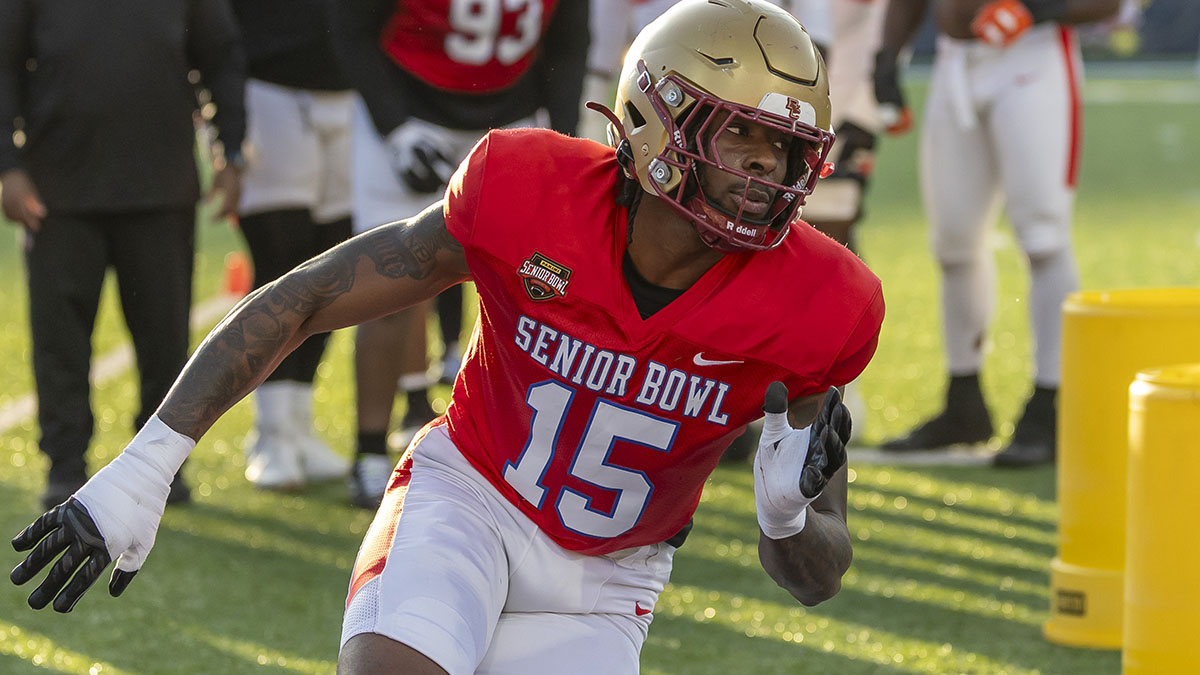2026 NFL Draft grade: How BC's Quintayvious Hutchins fits Patriots – NBC  Sports Boston