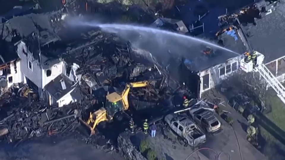 Massive Bridgewater house fire overnight: Listen to the 911 audio – NBC ...