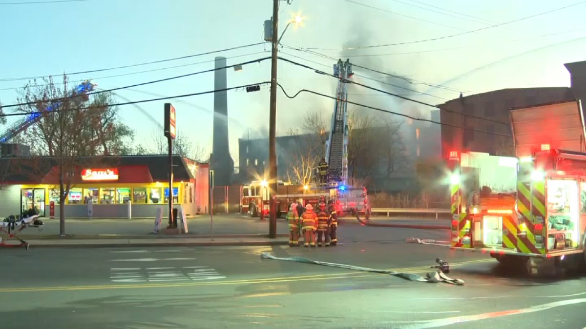 Fire breaks out at abandoned mill in Haverhill