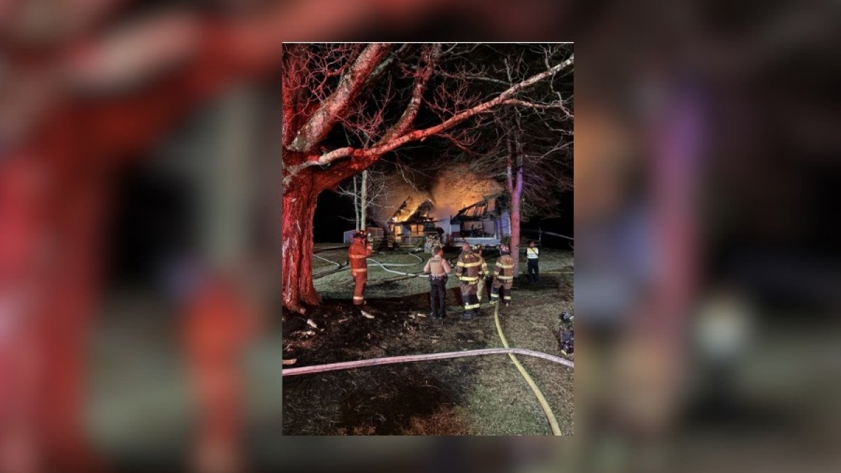 Wife dead, husband in serious condition after fire at Maine home