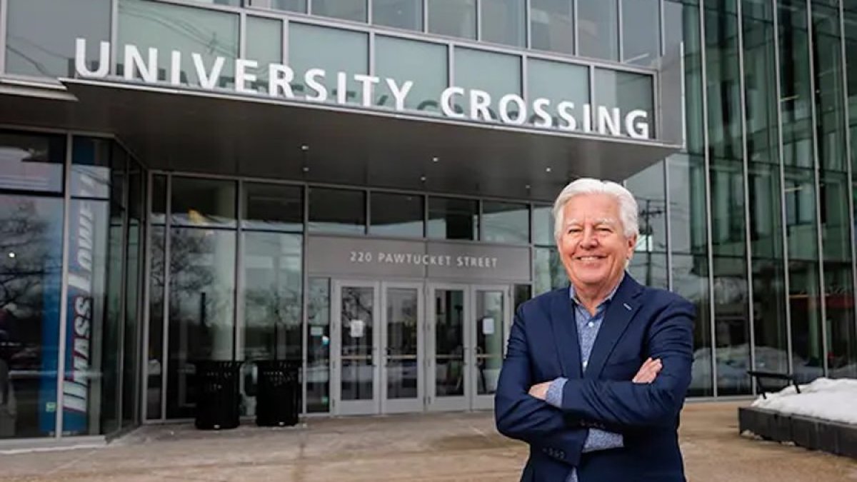 UMass president donates $1.5M, will get building, street named for him