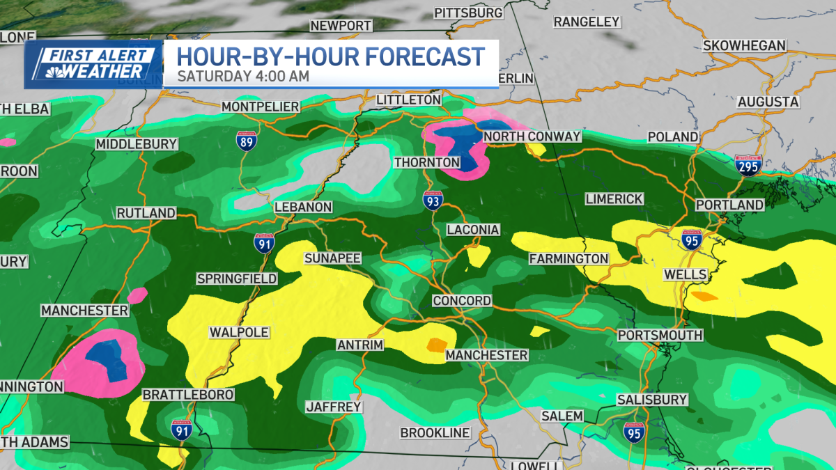 Frigid wind, heavy rain, and even some snow for May's final weekend