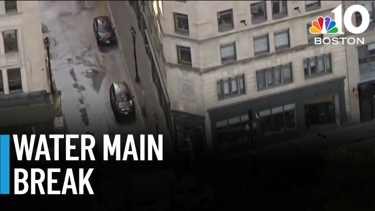 Water main break in Boston’s Downtown Crossing – NBC Boston
