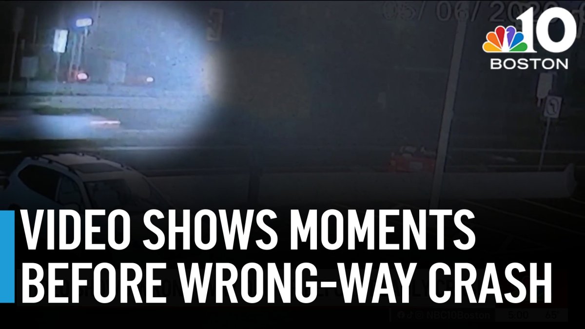 Video shows driver going wrong way before crash that killed him, state ...