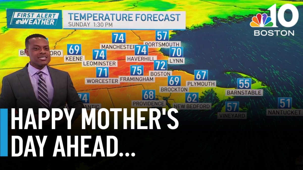 How nice will the weather be on Mother’s Day 2026? Here’s the forecast ...