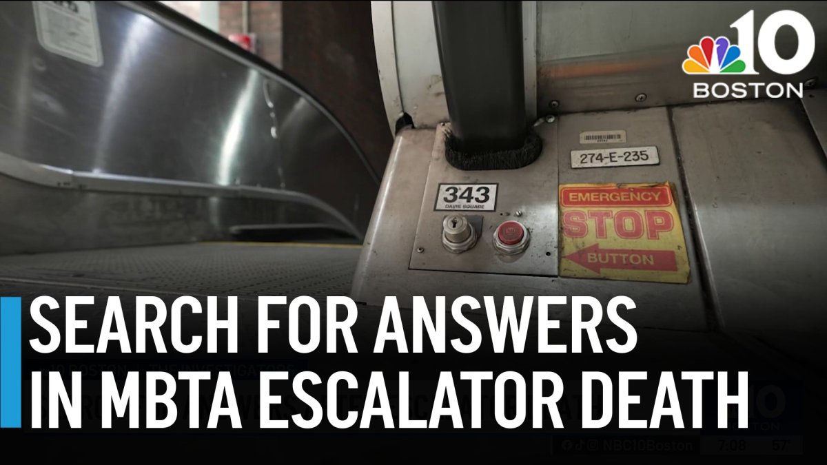 Search for answers after escalator death at MBTA station – NBC Boston