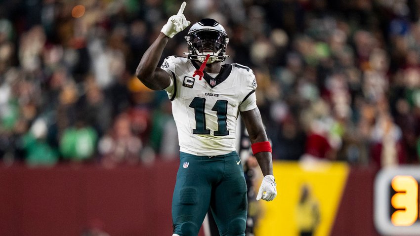 Eagles wide receiver A.J. Brown