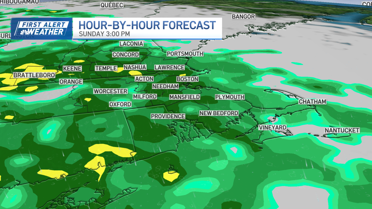 Rain is heavy at times today, with potential for another round tomorrow (live radar)