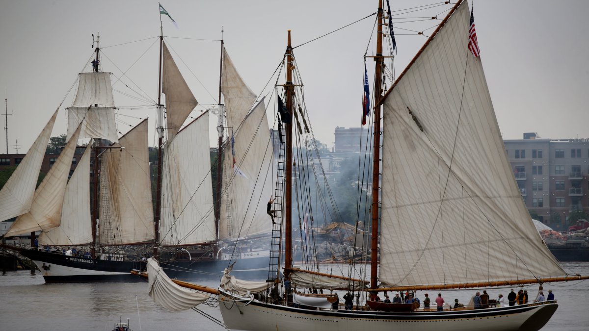 Sail Boston previews arrival of Tall Ships to Boston Harbor this summer