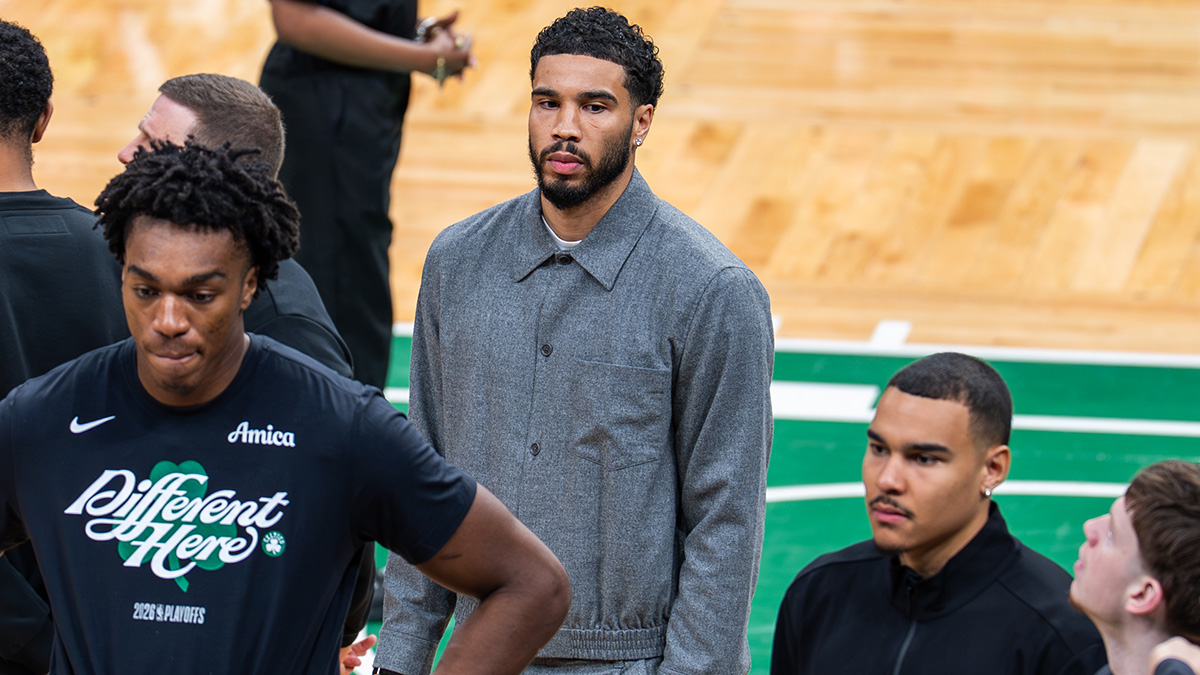 An ‘inevitable' injury? Tatum addresses knee issue, why he missed Game 7