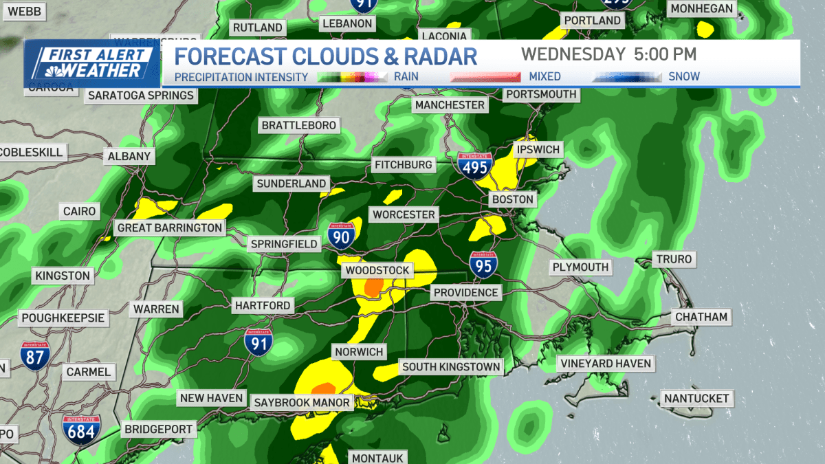 Spring rain showers return today (live radar)