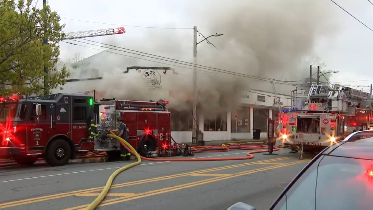 Fire burns through popular Belmont ice cream shop, future of the business uncertain