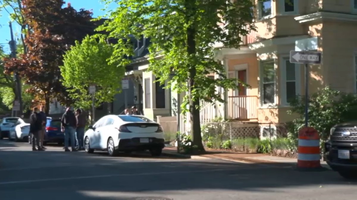 State and local police search Cambridge home