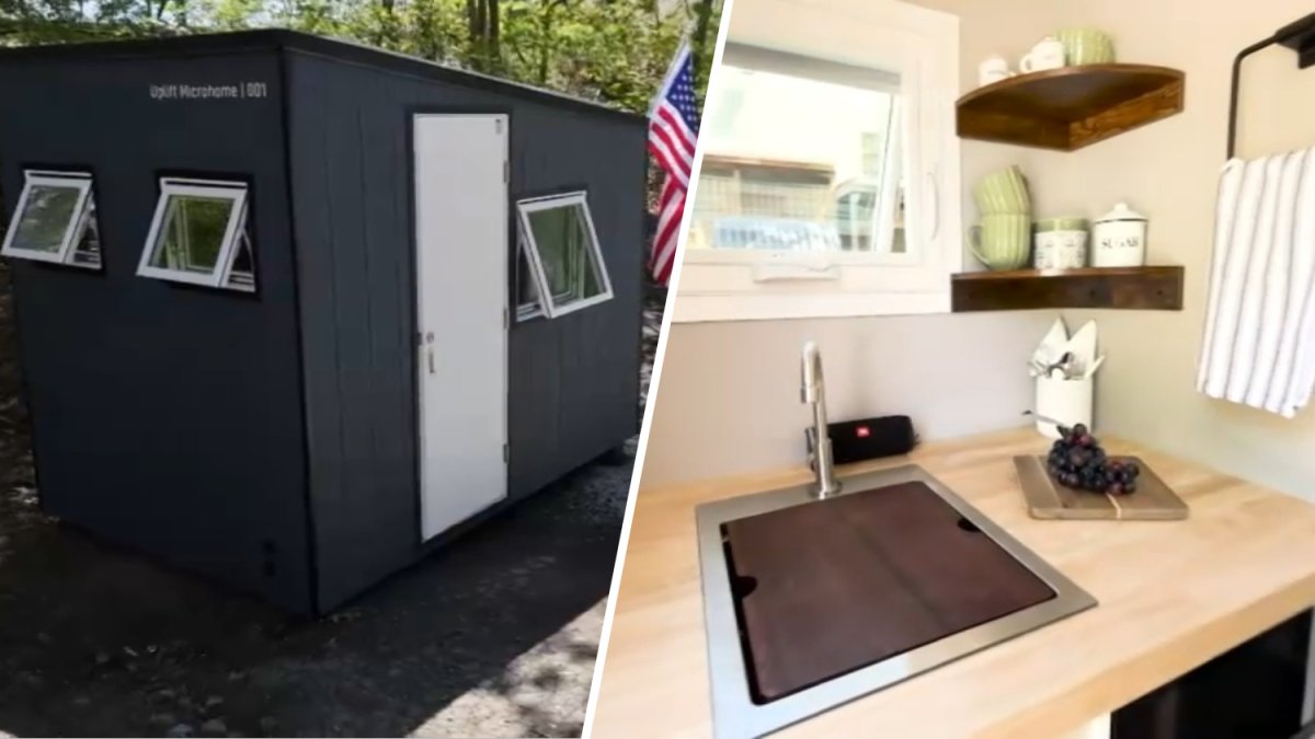 Inside a 60-square-foot home built for life after disaster