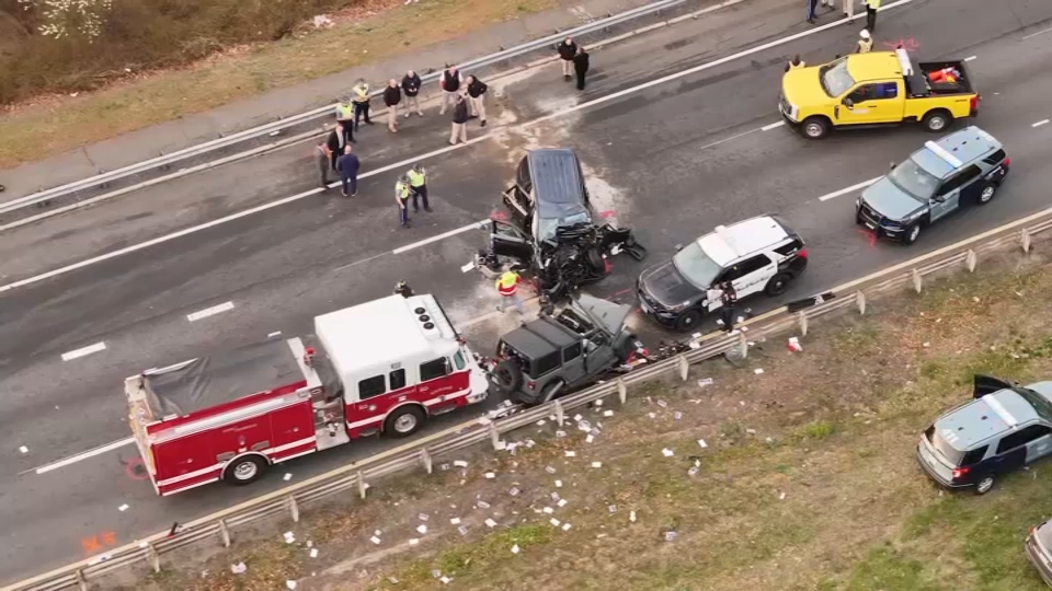 Route 1 accident: Mass. State Trooper killed in wrong-way crash – NBC ...