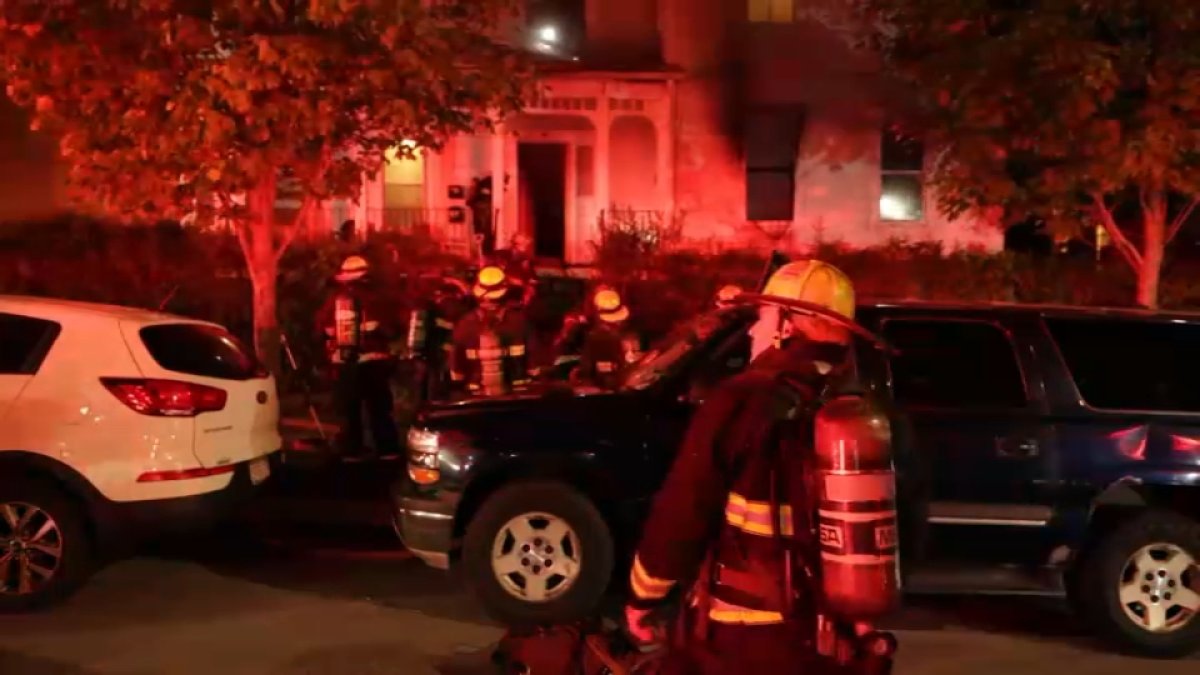 5 people, including firefighter, taken to hospital after Worcester house fire