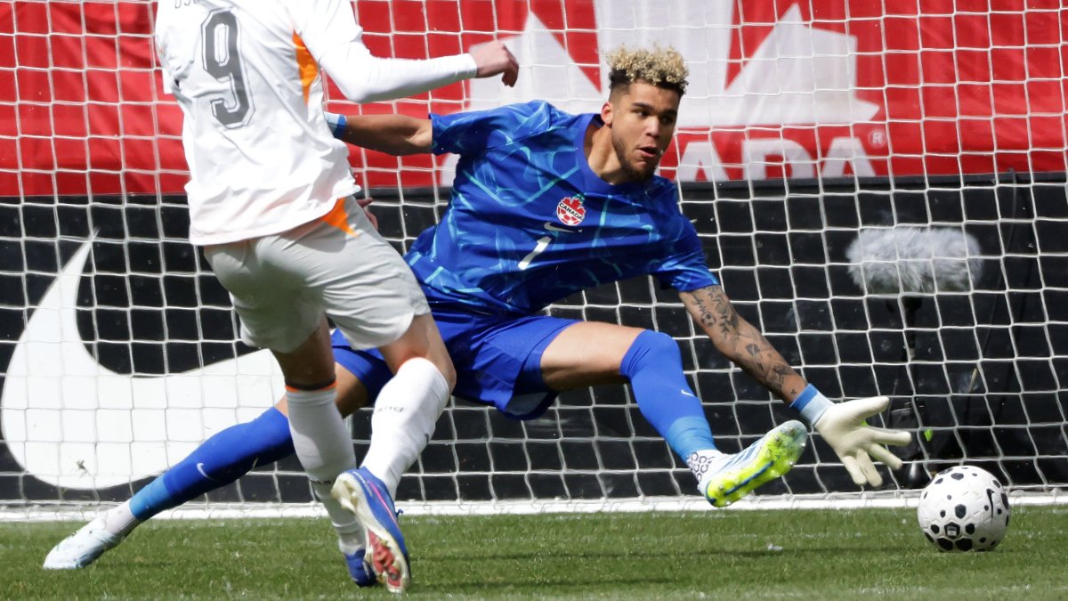 Canada goalkeeper Dayne St. Clair hopes to fulfill a childhood goal at the World Cup