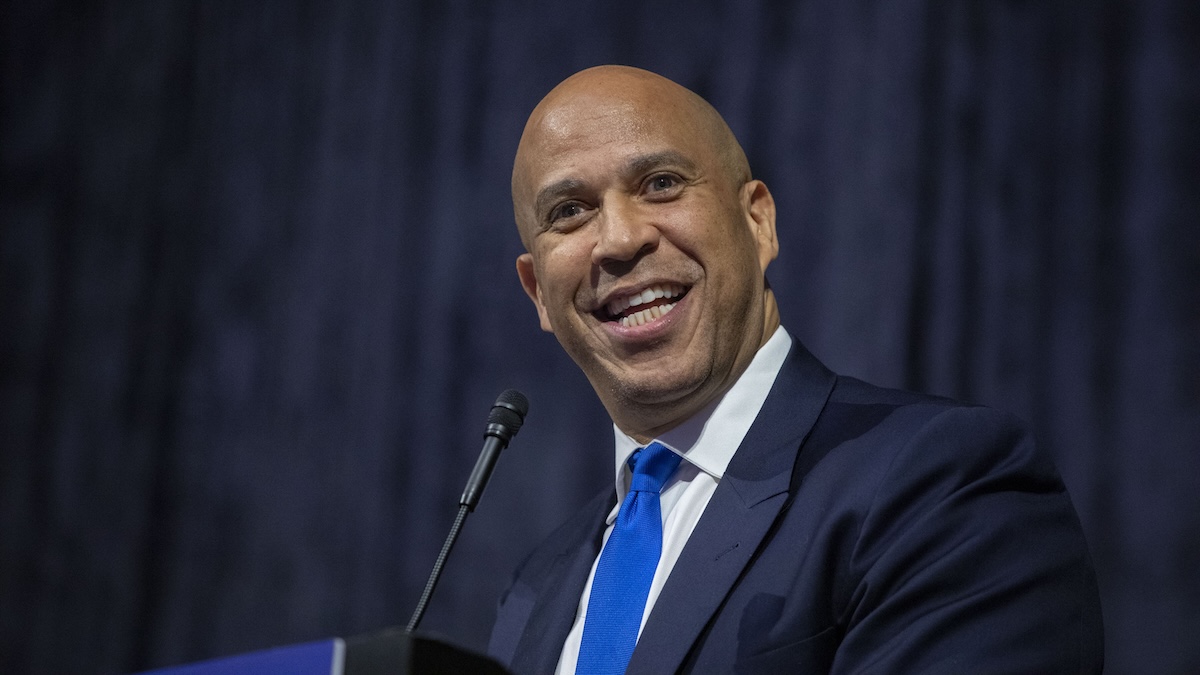 Image for Sen. Cory Booker: Trump, Israel moves raise concerns about peace