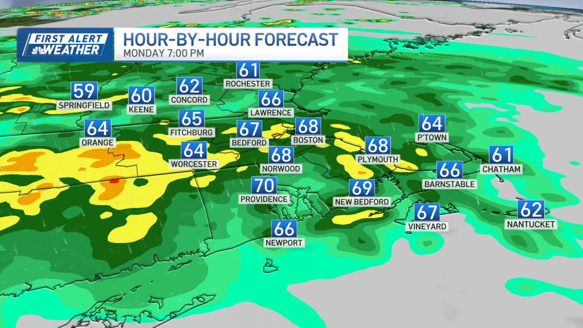 First Alert: Heavy rain, localized flooding possible late Monday into Tuesday