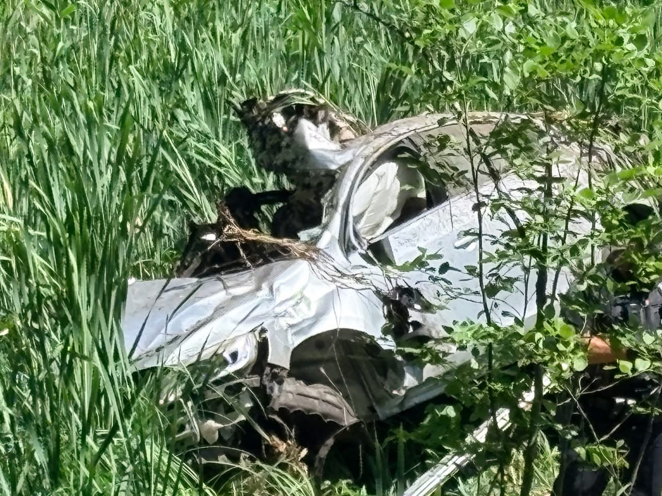 Person dead after being thrown from car in NH swamp crash, police say