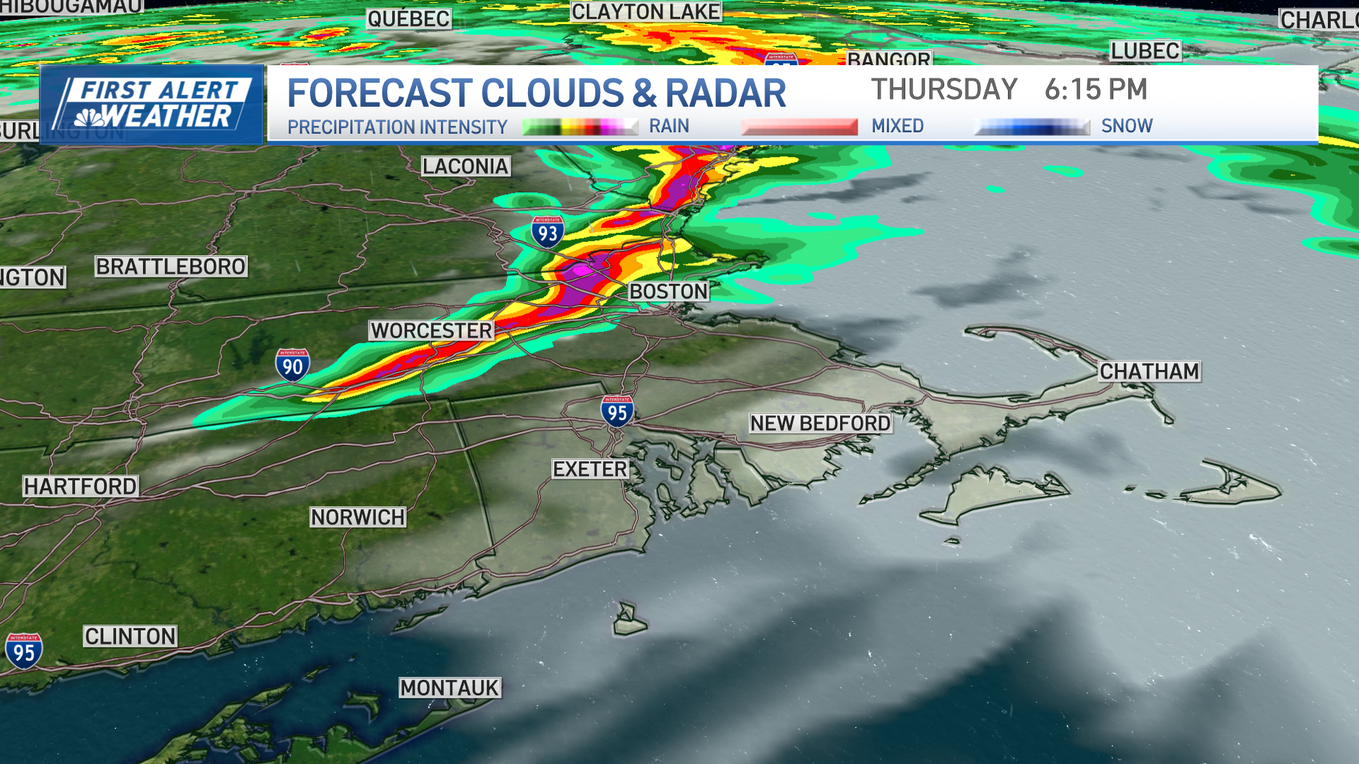 MA tornado warnings lifted amid severe storms in New England – NBC Boston