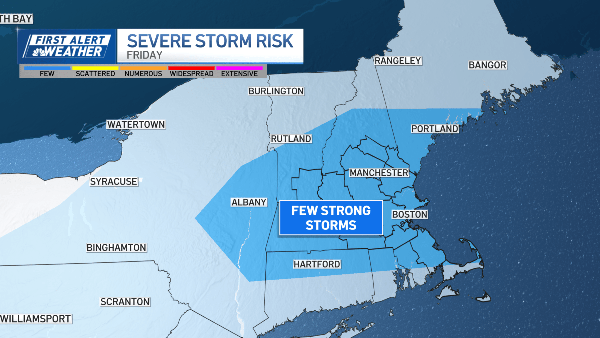 Another nice day before rain moves in tonight, chance for severe weather tomorrow
