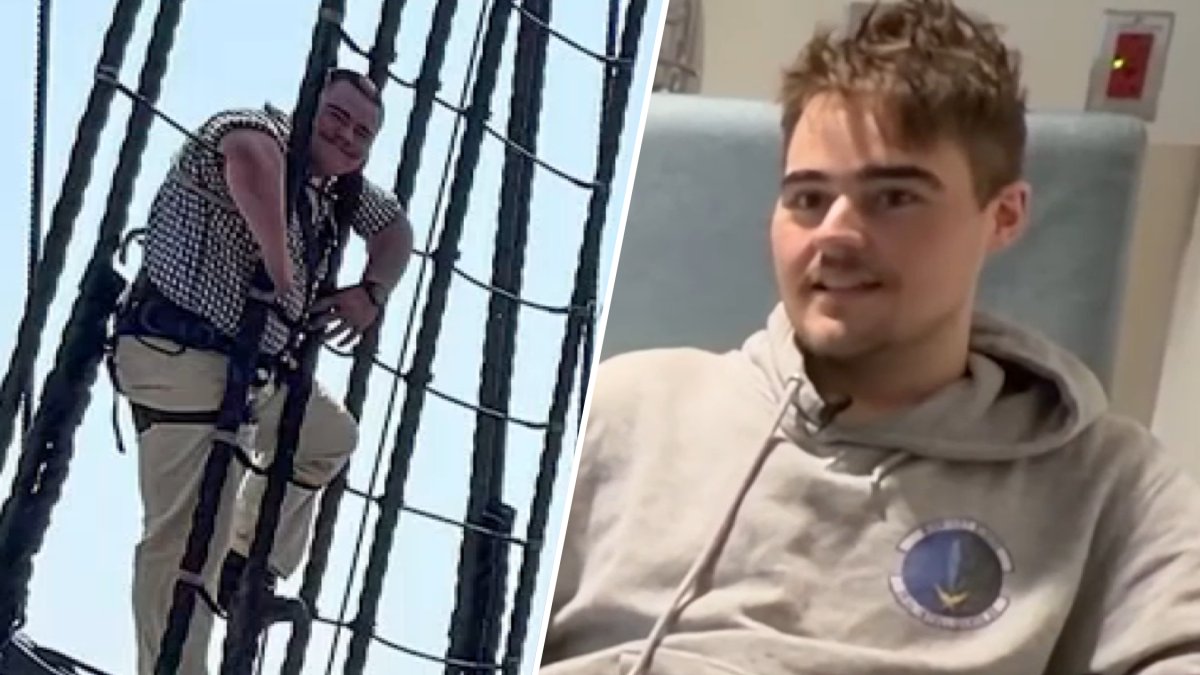‘I don't give up,' young sailor says of cancer battle