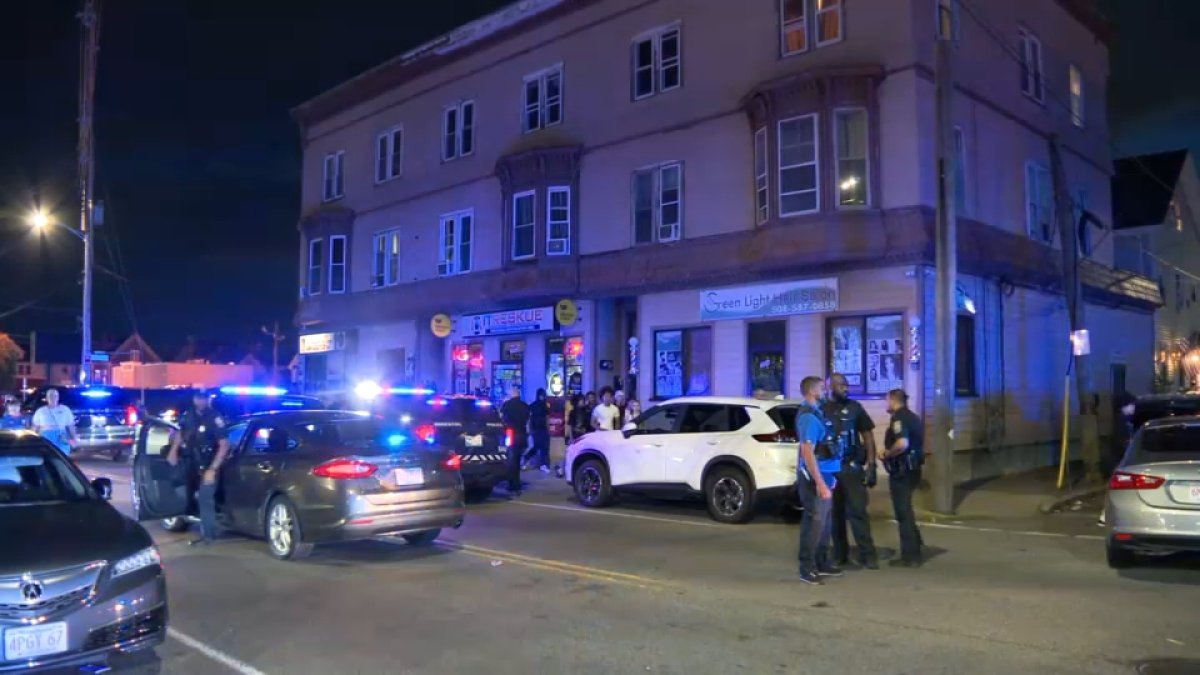 Man shot outside Brockton business