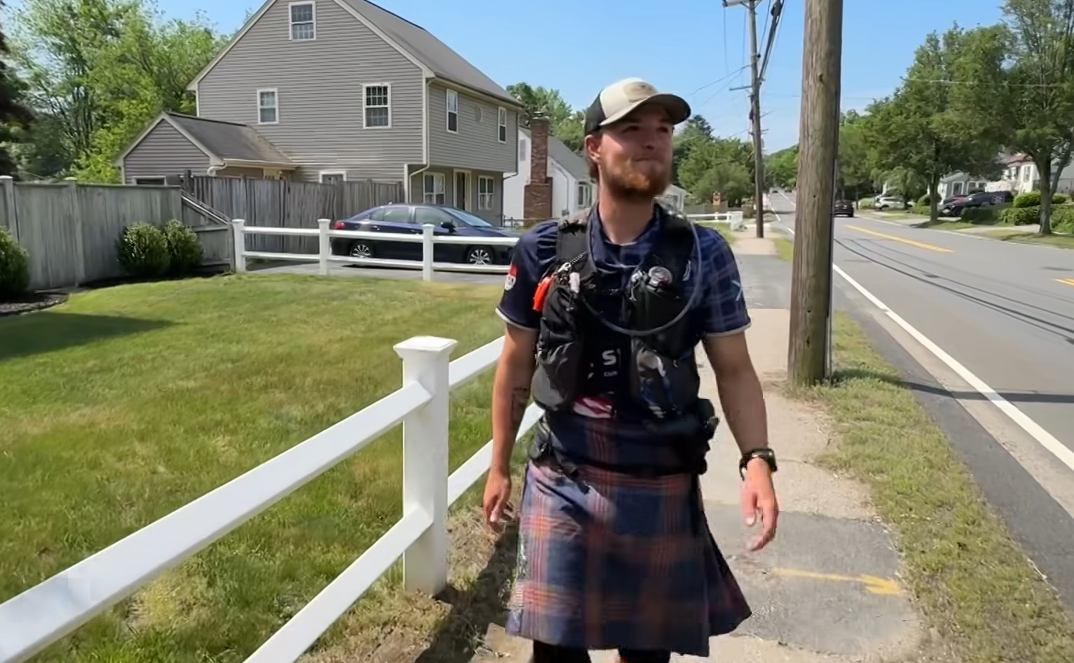 Forget 500 miles, this Scotland fan walked across the U.S. in a World Cup fundraiser