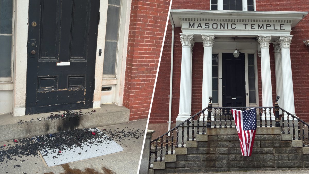 American flag outside Maine building burned and then mysteriously replaced