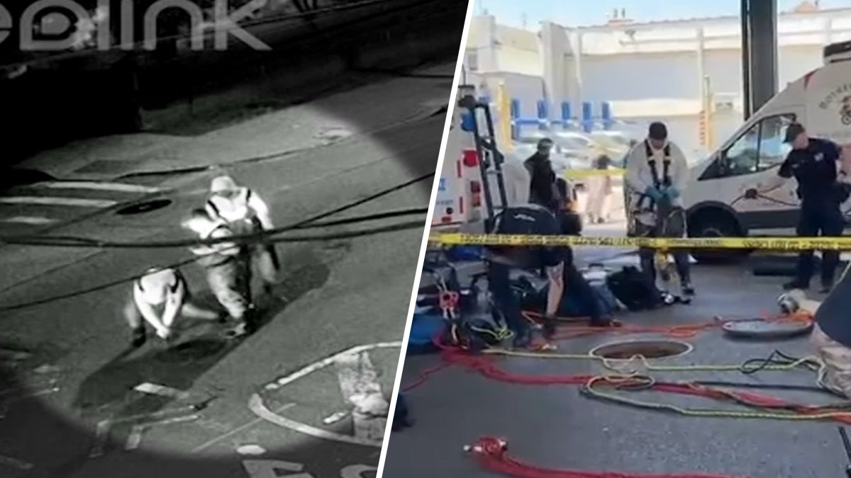 Exploding Manholes NYC officials warn of dangerous sewers after men emerge from manholes ...