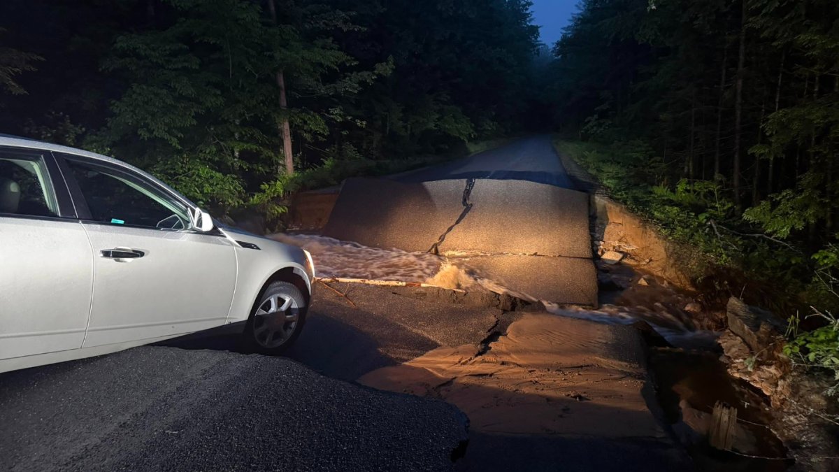 Flash flooding washes out roads in NH, Vermont after overnight storms