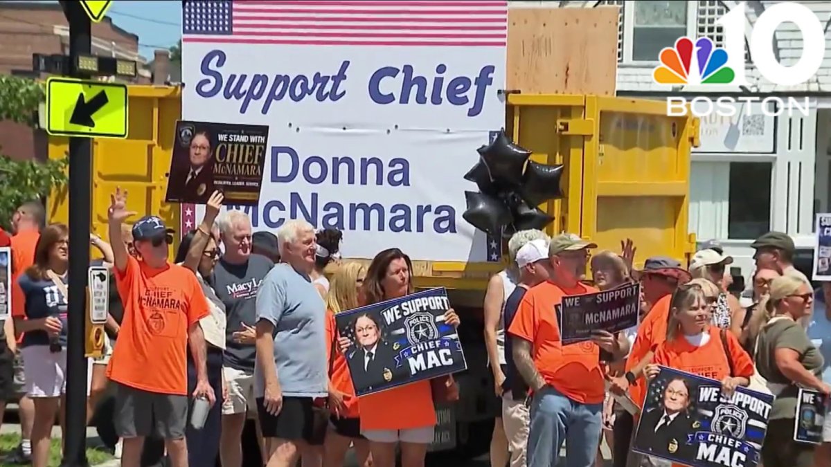 Stoughton Community Rallies Behind Police Chief Donna McNamara