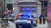 Crime scene tape up near Boston Common; man taken to hospital