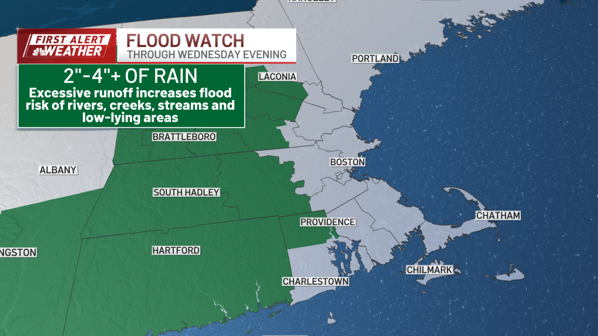 FIRST ALERT: Another round of heavy rain (live radar); flash flood warning in Conn.