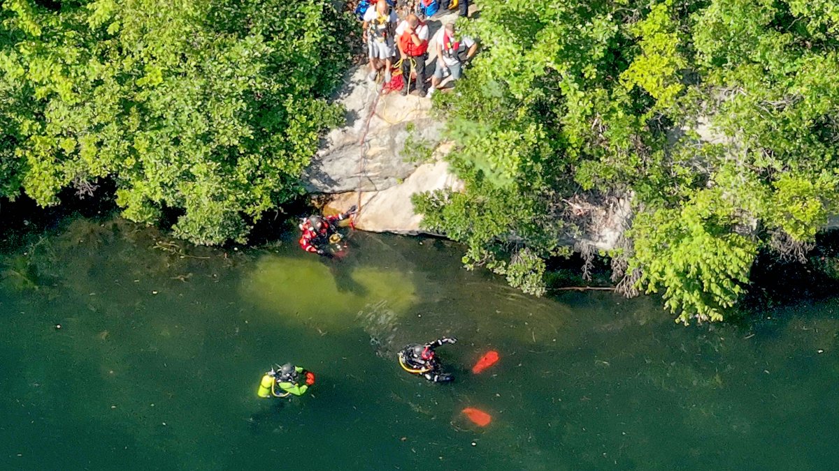 Drowning Probe at Milford Quarries