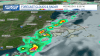 Warm and humid, with a few isolated storms possible later today