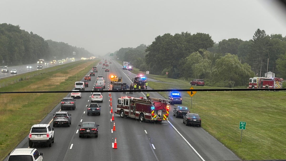 Driver injured in crash that snarled traffic on I-95 in Newbury