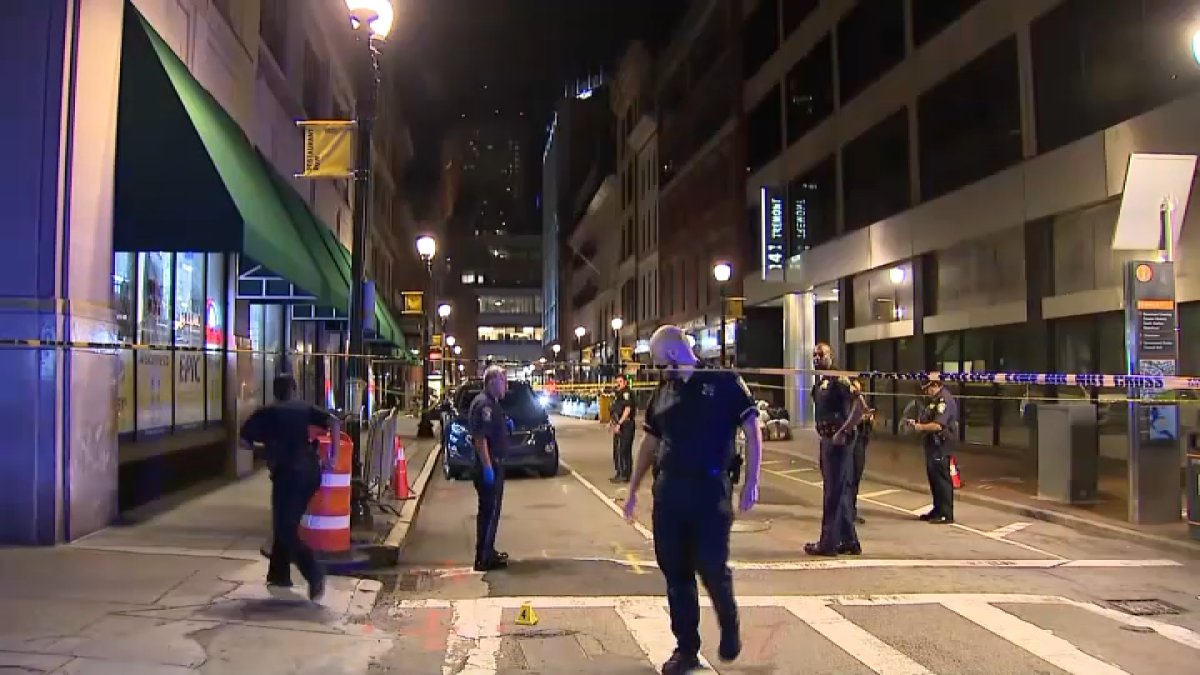 Man injured in Downtown Crossing shooting, Boston police say