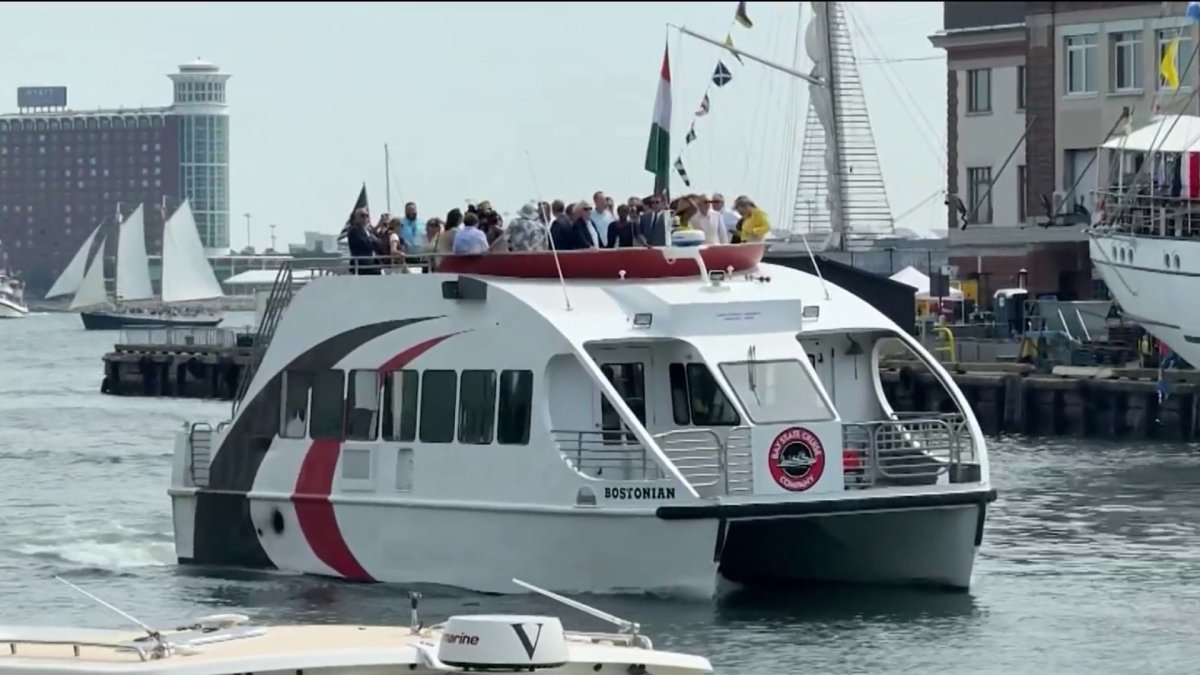 Officials celebrate launch of new MBTA Harbor Loop Ferry service