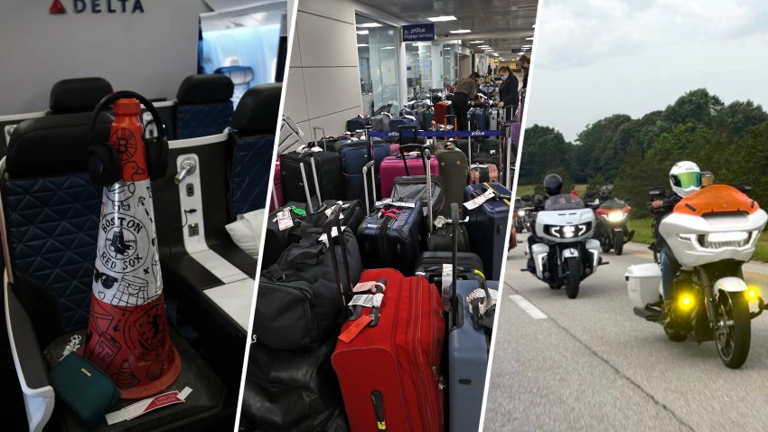 What do a traffic cone, luggage, and a motorcycle tour have in common? They all represent stories that will make you smile.