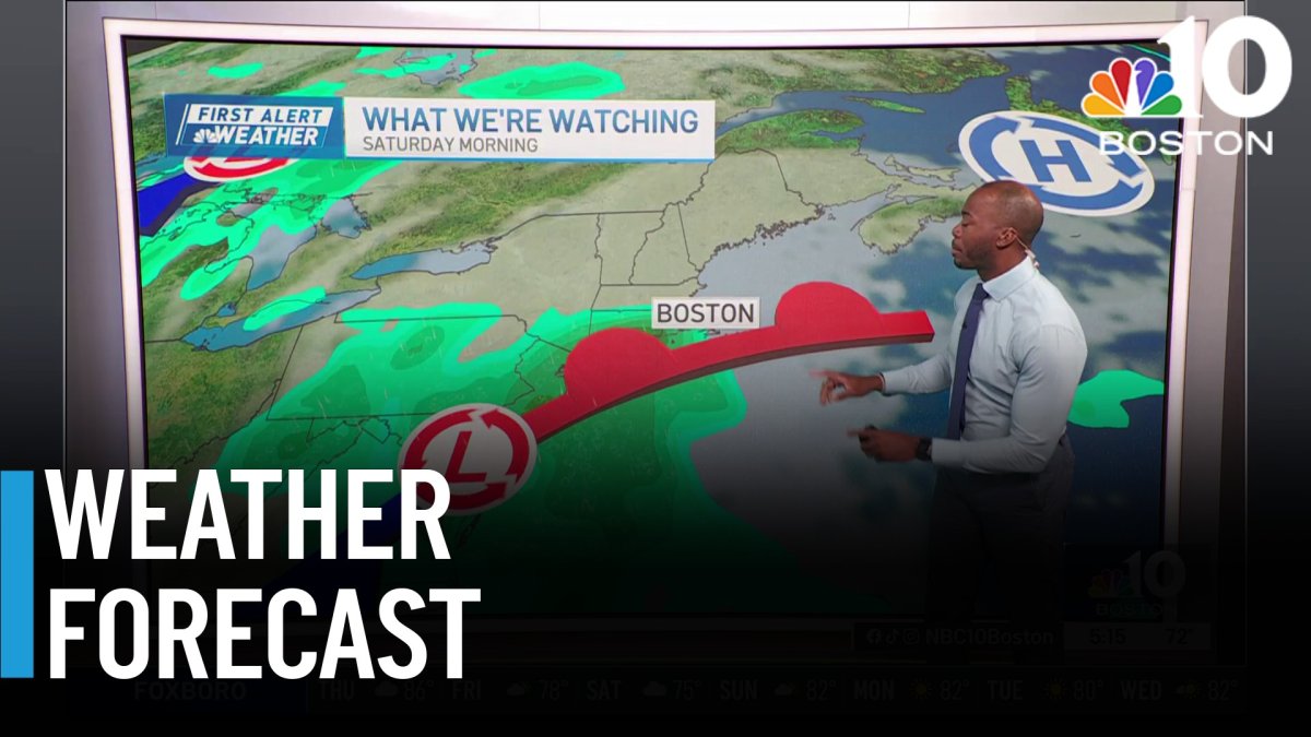 The rain is returning in a big way through the weekend — and it starts today for some