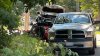 Truck crashes into landscaping trailer in Bellingham