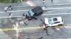 Police respond to serious head-on crash overnight in Braintree