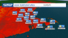 Muggy Sunday, First Alert Monday for heavy rain
