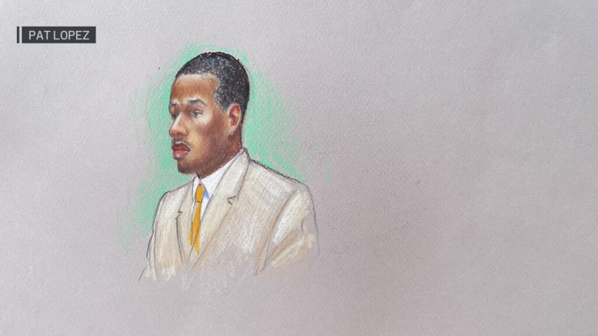 A sketch of defendant Karmelo Anthony during a hearing in Collin County, Friday, Aug. 21, 2026.