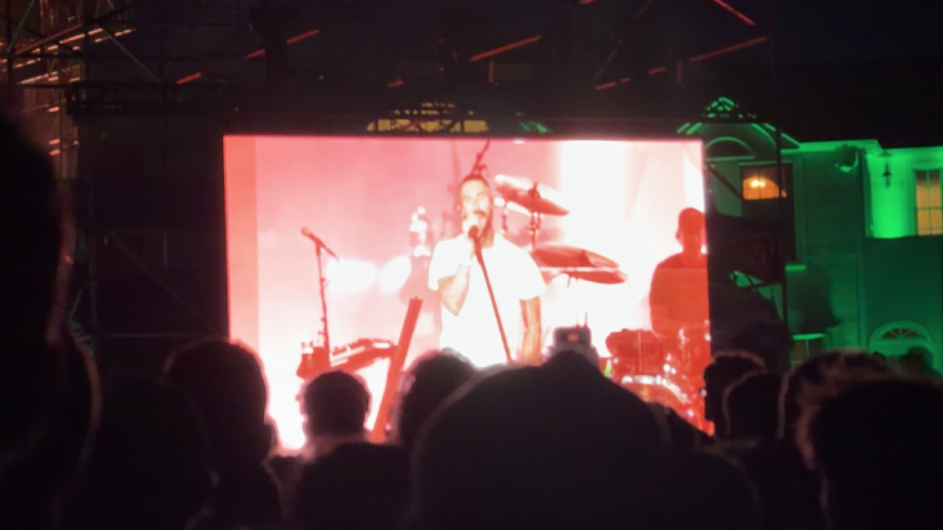 This is the third time Joseph Healey has thrown a free beach concert with a headline act to celebrate a milestone birthday. (WJAR)