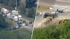 I-495 south closed in Foxborough due to rollover crash, traffic heavily impacted
